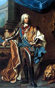 George Desmarees Kurfurst Karl Albrecht als Kaiser Karl VII.